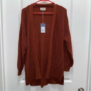 NWT Target Universal Thread Chocolate Cardigan